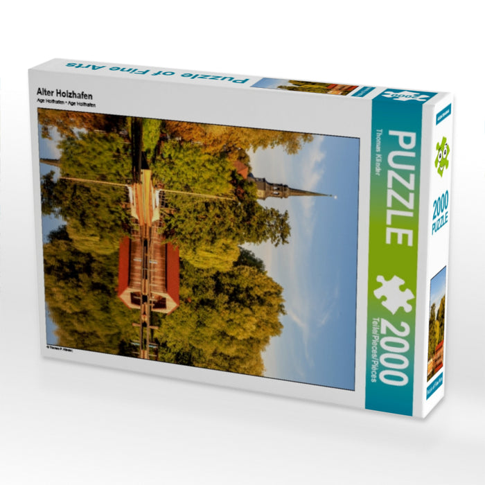 Alter Holzhafen - CALVENDO Foto-Puzzle - calvendoverlag 39.99