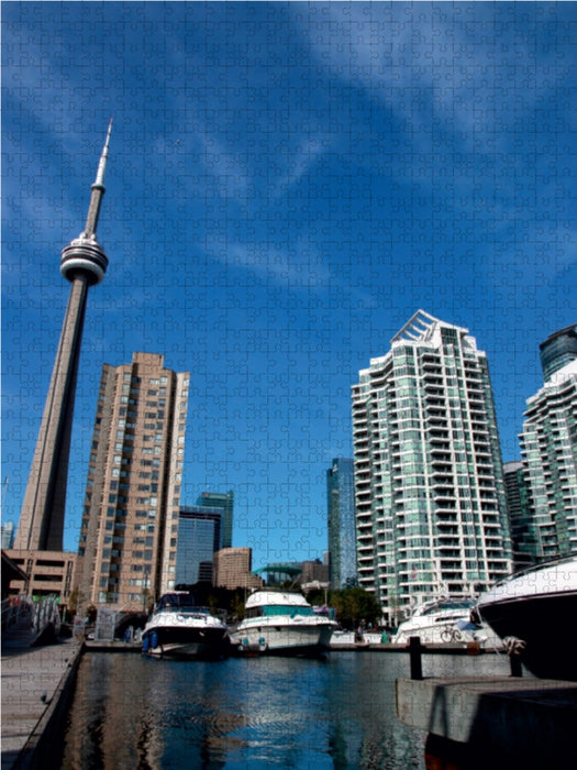 Toronto - CN Tower - CALVENDO Foto-Puzzle - calvendoverlag 39.99