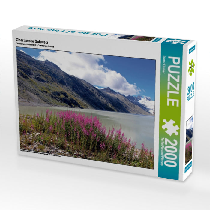 Oberaarsee Schweiz - CALVENDO Foto-Puzzle - calvendoverlag 39.99