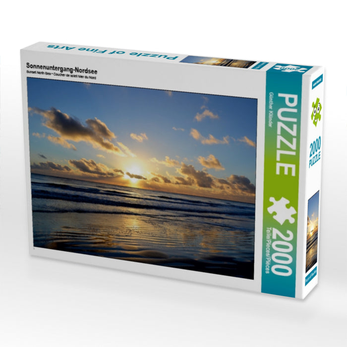 Sonnenuntergang-Nordsee - CALVENDO Foto-Puzzle - calvendoverlag 29.99