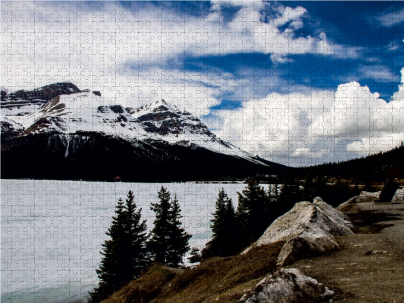 Columbia Eisfeld, Alberta, Kanada - CALVENDO Foto-Puzzle - calvendoverlag 39.99