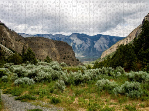 Lillooet, British Columbia, Kanada - CALVENDO Foto-Puzzle - calvendoverlag 39.99