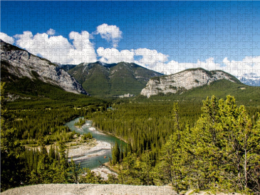 Banff, Alberta, Kanada - CALVENDO Foto-Puzzle - calvendoverlag 39.99