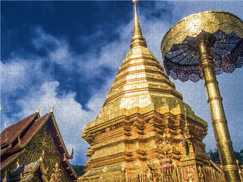 Kloster Doi Suthep - CALVENDO Foto-Puzzle - calvendoverlag 39.99