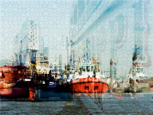 Hafenimpressionen - CALVENDO Foto-Puzzle - calvendoverlag 39.99