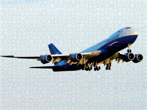 Silkway Azerbaijan Cargo Boeing 747-8F - CALVENDO Foto-Puzzle - calvendoverlag 29.99
