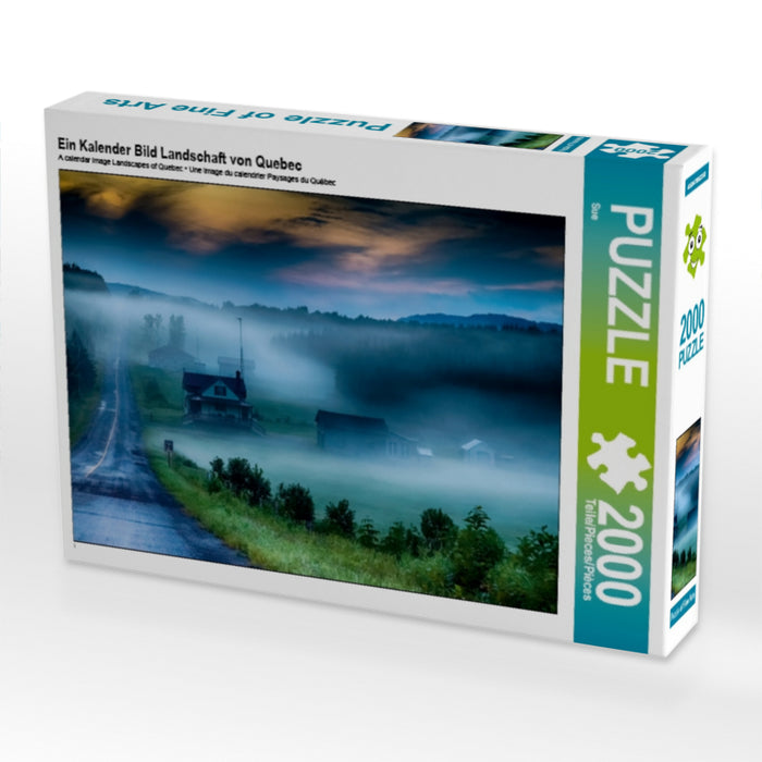 Ein Kalender Bild Landschaft von Quebec - CALVENDO Foto-Puzzle - calvendoverlag 46.99