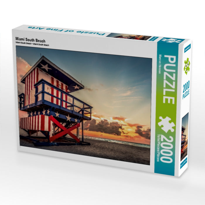 Miami South Beach - CALVENDO Foto-Puzzle - calvendoverlag 39.99