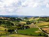 Rundblick vom Akropolishügel bei Tuscania auf die mediterrane Landschaft. Latium, Italien. - CALVENDO Foto-Puzzle - calvendoverlag 39.99