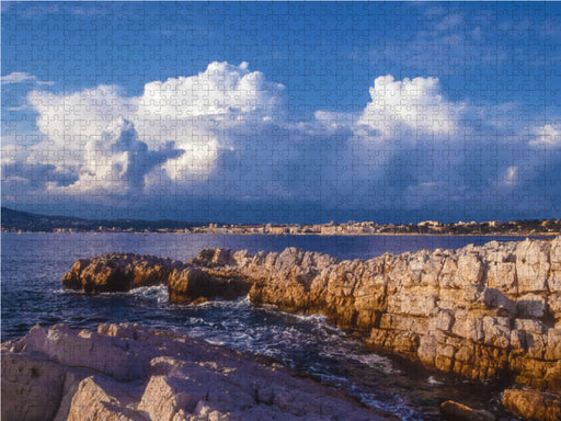 Cap d'Antibes vor dem Sturm - CALVENDO Foto-Puzzle - calvendoverlag 39.99