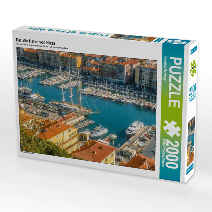 Der alte Hafen von Nizza - CALVENDO Foto-Puzzle - calvendoverlag 29.99