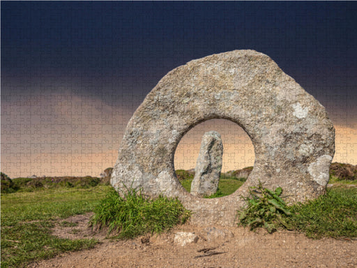 Monument Men-an-Tol in Penwith, Cornwall - CALVENDO Foto-Puzzle - calvendoverlag 39.99