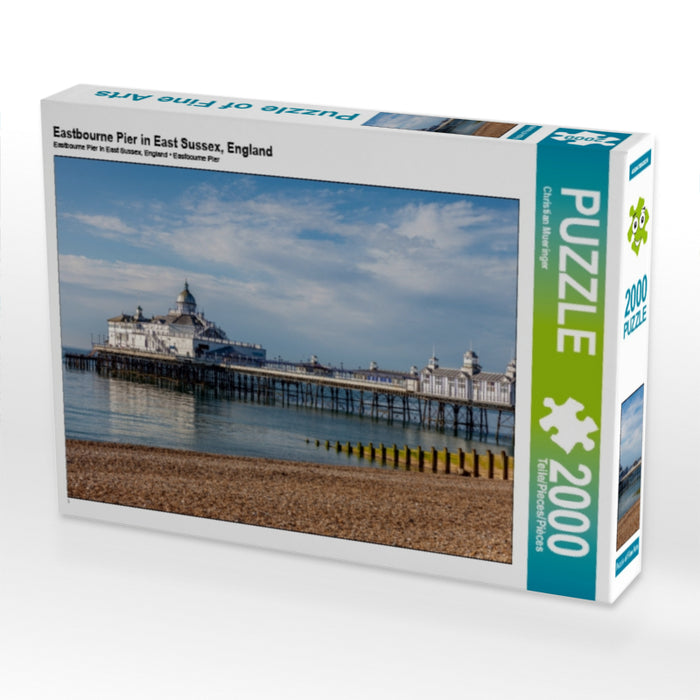 Eastbourne Pier in East Sussex, England - CALVENDO Foto-Puzzle - calvendoverlag 39.99