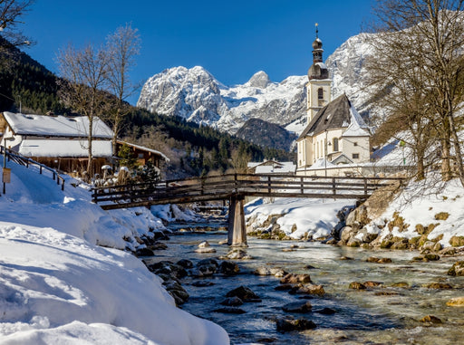 Ramsau im Winter, Oberbayern - CALVENDO Foto-Puzzle - calvendoverlag 39.99