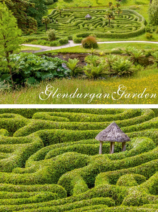 Garten-Labyrinth Glendurgan Garden in Cornwall, England - CALVENDO Foto-Puzzle - calvendoverlag 39.99