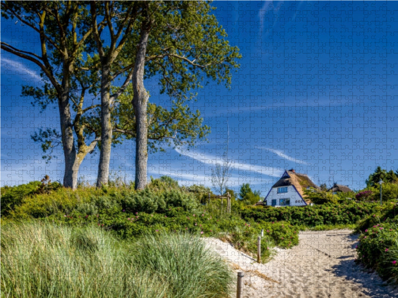 Strand in Ahrenshoop (Mecklenburg-Vorpommern) - CALVENDO Foto-Puzzle - calvendoverlag 39.99