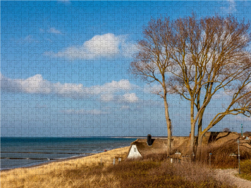 Strand von Ahrenshoop in Mecklenburg-Vorpommern - CALVENDO Foto-Puzzle - calvendoverlag 39.99