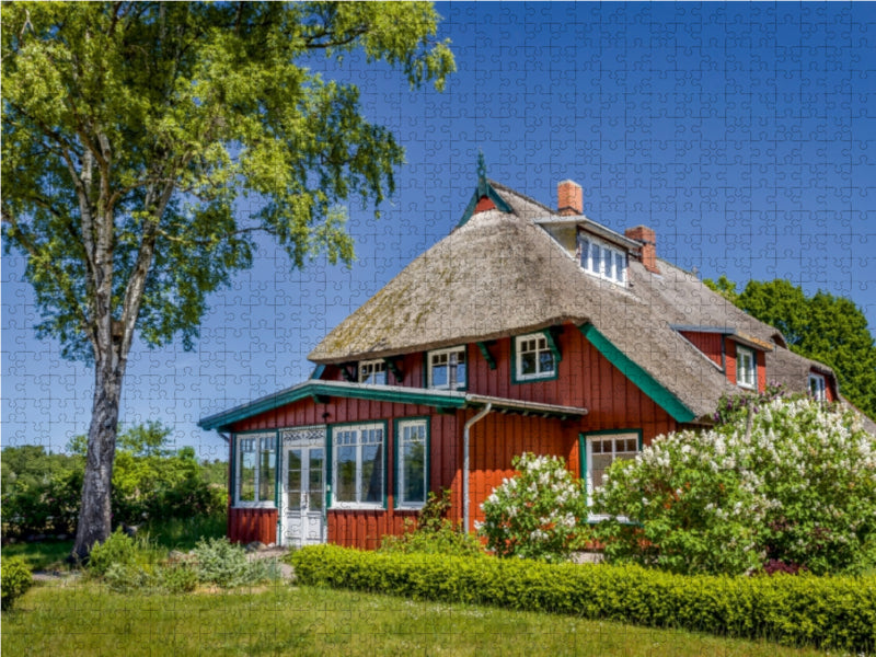 Historischer Hof in Prerow (Mecklenburg-Vorpommern) - CALVENDO Foto-Puzzle - calvendoverlag 39.99