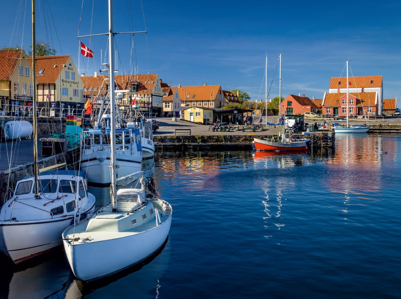 Hafen von Svaneke auf Bornholm - CALVENDO Foto-Puzzle - calvendoverlag 39.99