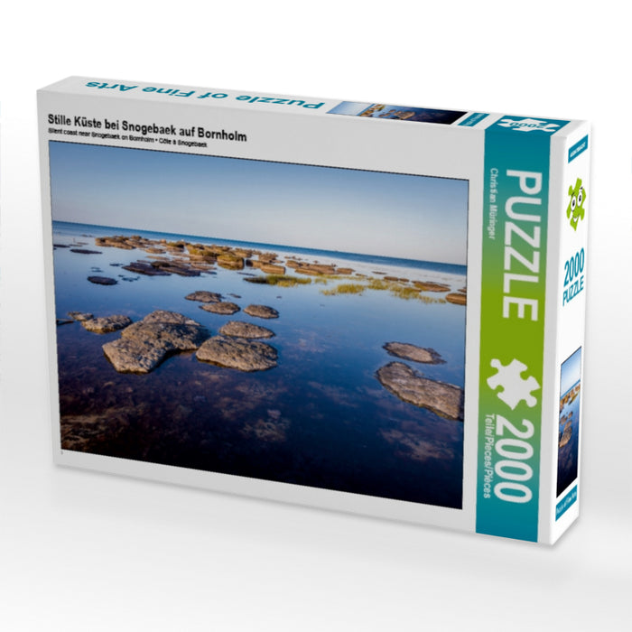Stille Küste bei Snogebaek auf Bornholm - CALVENDO Foto-Puzzle - calvendoverlag 39.99