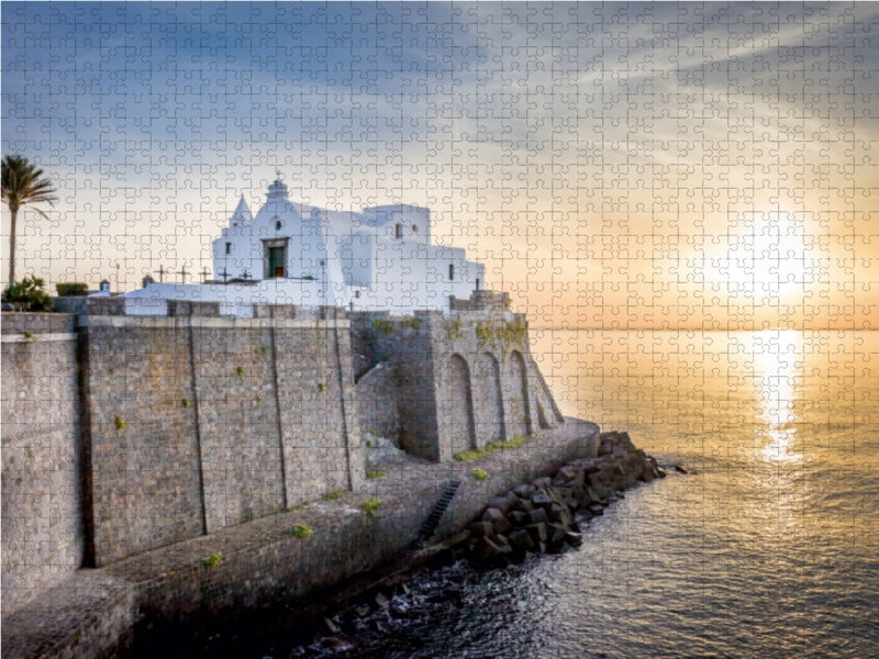 Soccorso-Kirche in Forio auf Ischia - CALVENDO Foto-Puzzle - calvendoverlag 39.99