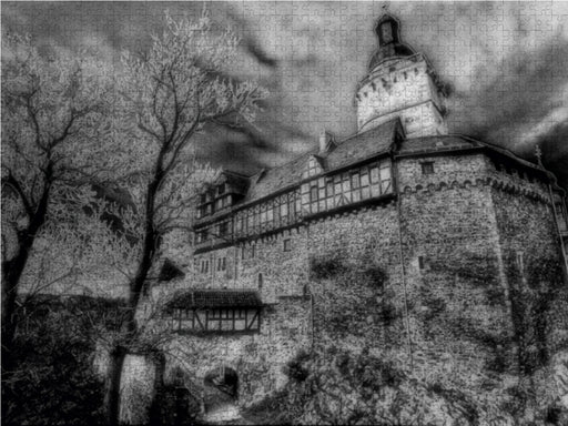 Burg Falkenstein, Harz - CALVENDO Foto-Puzzle - calvendoverlag 39.99