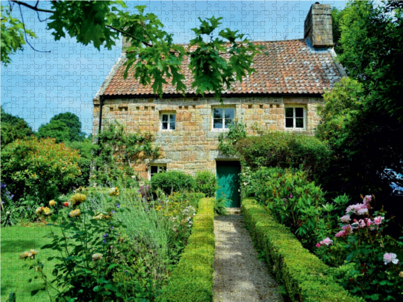 Haus mit Garten auf Jersey - CALVENDO Foto-Puzzle - calvendoverlag 39.99