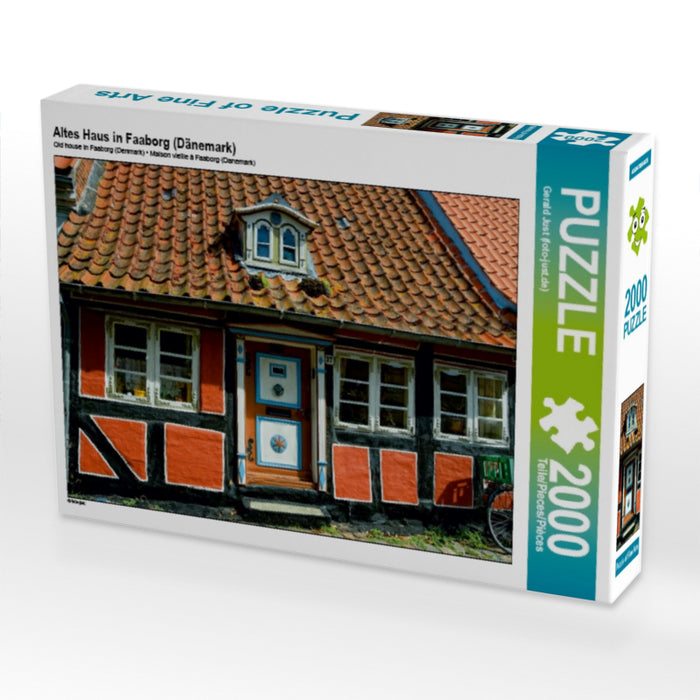 Altes Haus in Faaborg (Dänemark) - CALVENDO Foto-Puzzle - calvendoverlag 29.99