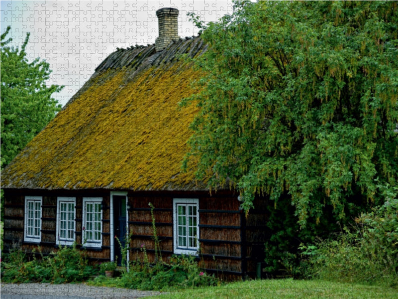 Reethaus in Hesnæs (Dänemark) - CALVENDO Foto-Puzzle - calvendoverlag 39.99