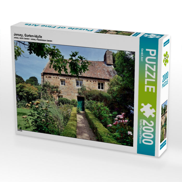 Jersey, Garten-Idylle - CALVENDO Foto-Puzzle - calvendoverlag 39.99