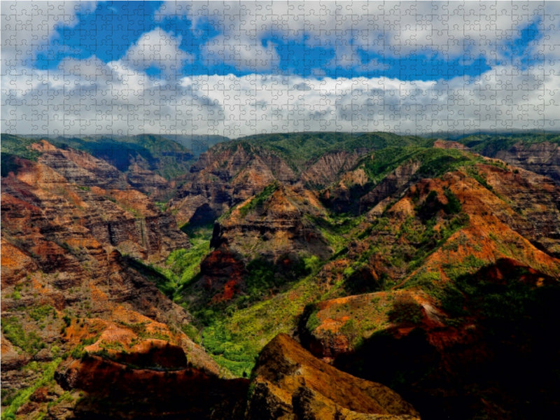 Waimea Canyon - CALVENDO Foto-Puzzle - calvendoverlag 29.99