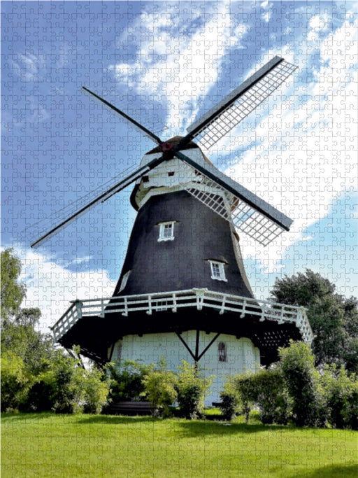 Achimer Windmühle - CALVENDO Foto-Puzzle - calvendoverlag 39.99