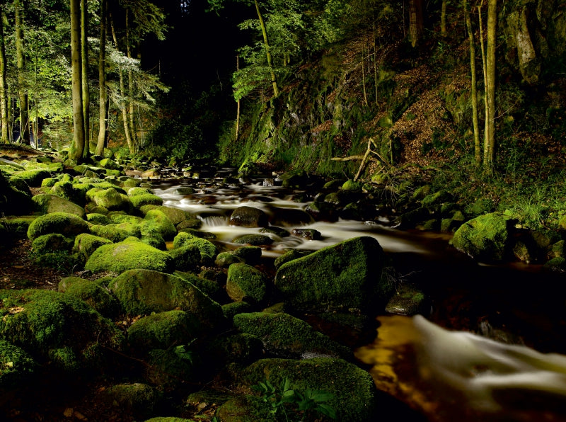 Im Licht der Nacht - Baden Baden Geroldsau - CALVENDO Foto-Puzzle - calvendoverlag 39.99