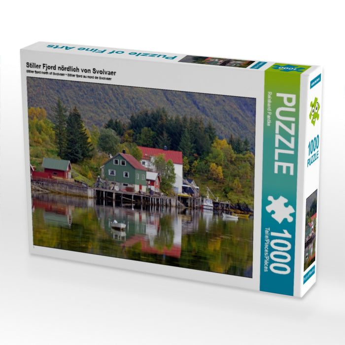 Stiller Fjord nördlich von Svolvaer - CALVENDO Foto-Puzzle - calvendoverlag 29.99