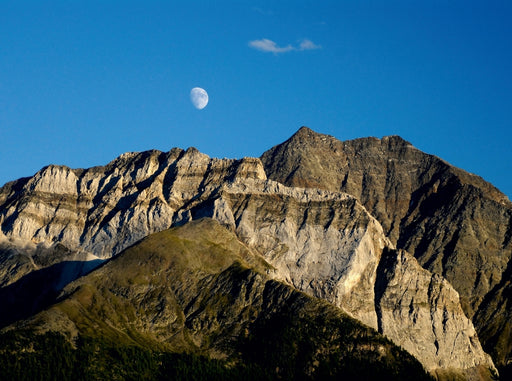 "Mondaufgang" über Jennwand (2.962 m) und Laaser Spitze (3.305 m) - CALVENDO Foto-Puzzle - calvendoverlag 39.99