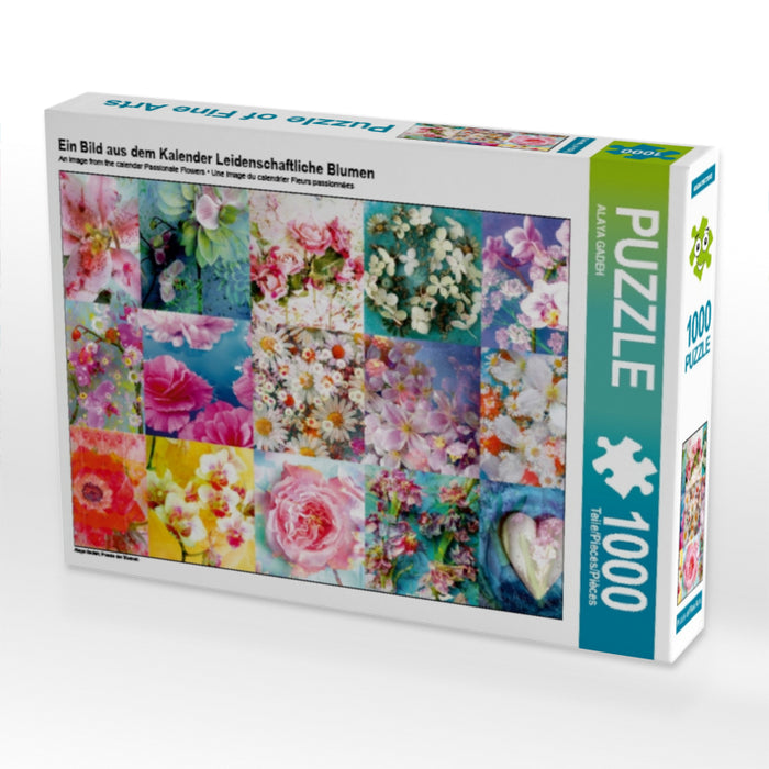 Ein Bild aus dem Kalender Leidenschaftliche Blumen - CALVENDO Foto-Puzzle - calvendoverlag 29.99