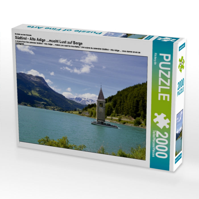 Südtirol - Alto Adige ...macht Lust auf Berge - CALVENDO Foto-Puzzle - calvendoverlag 39.99