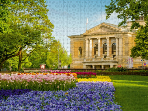 Oper in Halle-Saale - CALVENDO Foto-Puzzle - calvendoverlag 29.99