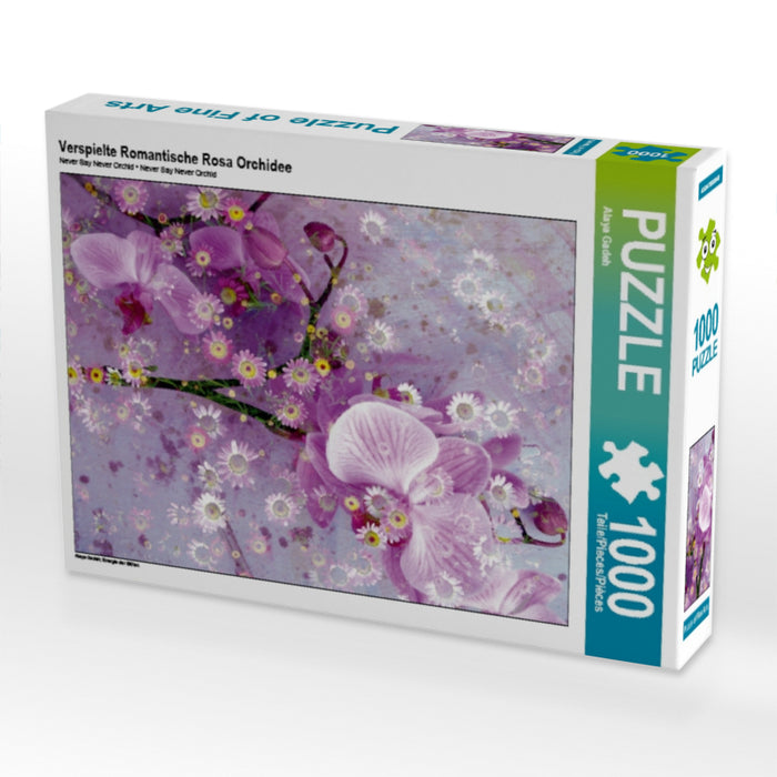 Verspielte Romantische Rosa Orchidee - CALVENDO Foto-Puzzle - calvendoverlag 29.99