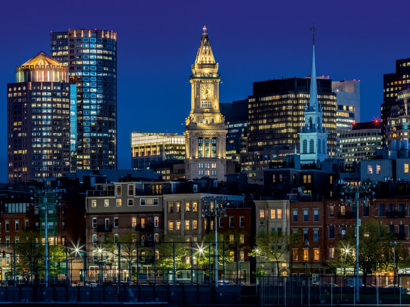 Boston zur blauen Stunde - CALVENDO Foto-Puzzle - calvendoverlag 29.99