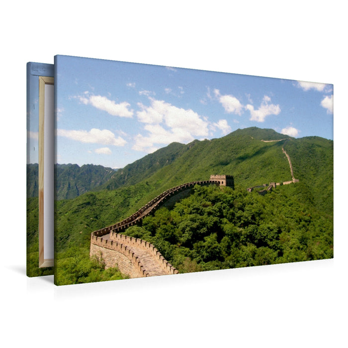 Premium Textil-Leinwand Premium Textil-Leinwand 120 cm x 80 cm quer Mauer von China