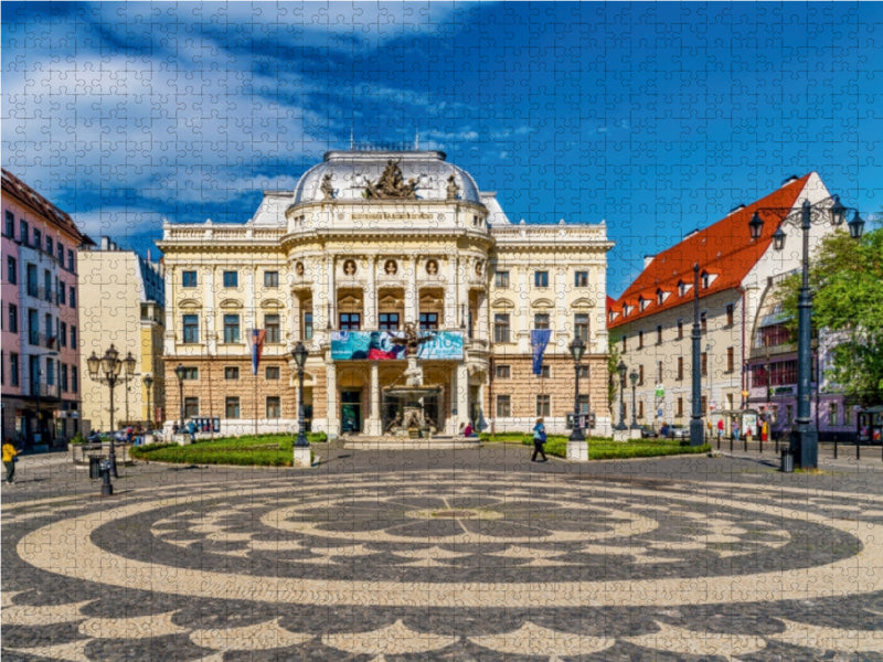 Altes Nationaltheater Bratislava - CALVENDO Foto-Puzzle - calvendoverlag 29.99