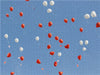 Luftballons mit lieben Wünschen steigen in den Himmel - CALVENDO Foto-Puzzle - calvendoverlag 29.99