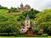 Blick auf die Burg Stahleck in Bacharach am Mittelrhein - CALVENDO Foto-Puzzle - calvendoverlag 29.99