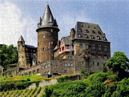 Die Burg Stahleck in Bacharach am Mittelrhein - CALVENDO Foto-Puzzle - calvendoverlag 29.99