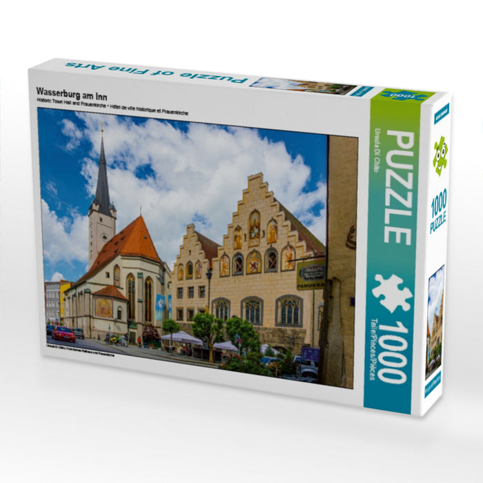 Wasserburg am Inn - CALVENDO Foto-Puzzle - calvendoverlag 29.99