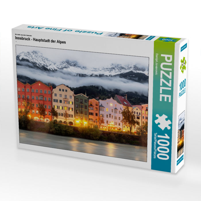 Innsbruck - Hauptstadt der Alpen - CALVENDO Foto-Puzzle - calvendoverlag 29.99