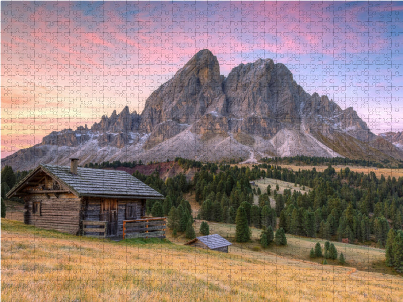 Peitlerkofel am Würzjoch in Südtirol - CALVENDO Foto-Puzzle - calvendoverlag 29.99