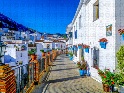 Die weißen Dörfer Andalusiens. - CALVENDO Foto-Puzzle - calvendoverlag 29.99
