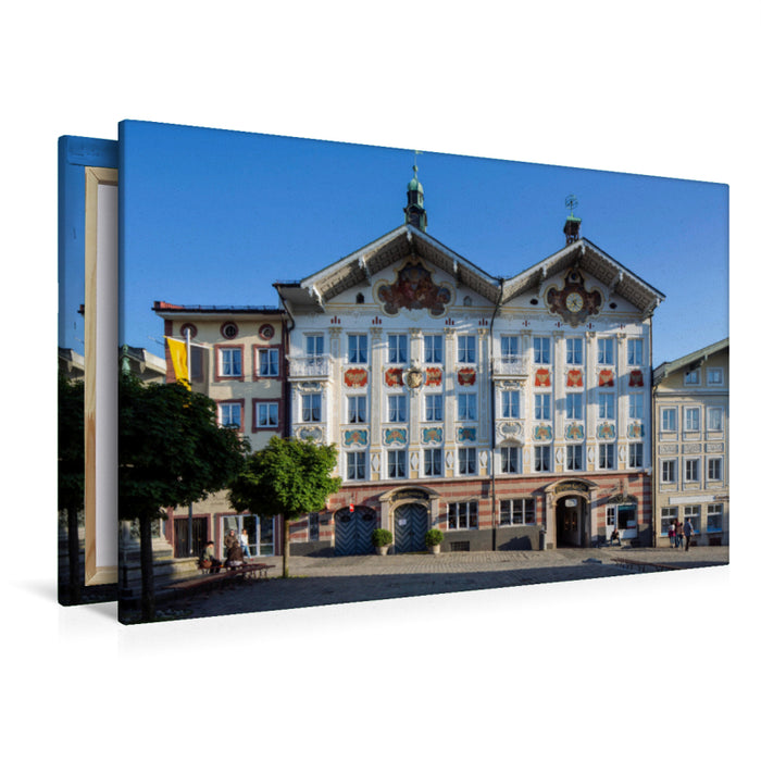Premium textile canvas Premium textile canvas 120 cm x 80 cm across City Museum, Marktstrasse 